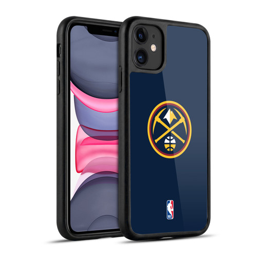 NBA Denver Nuggets Logo Midnight Blue Gel Armour Case For Apple iPhone 11