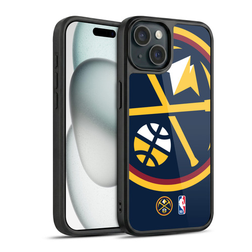 NBA Denver Nuggets Logo Oversized Gel Armour Case For Apple iPhone 15