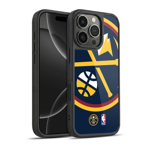 NBA Denver Nuggets Logo Oversized Gel Armour Case For Apple iPhone 16 Pro