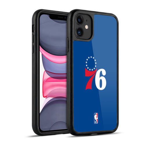 NBA Philadelphia 76ers Logo Blue Gel Armour Case For Apple iPhone 11