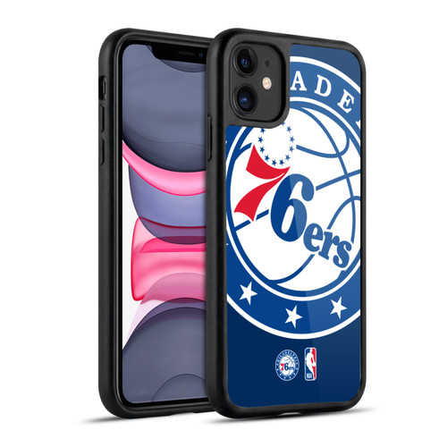 NBA Philadelphia 76ers Logo Oversized Gel Armour Case For Apple iPhone 11