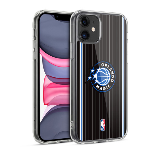 NBA Orlando Magic Logo Black Design Soft Gel Case for Apple iPhone 11