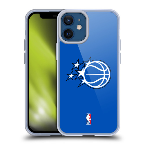 NBA Orlando Magic Logo Blue Soft Gel Case for Apple iPhone 12 Mini & MagSafe