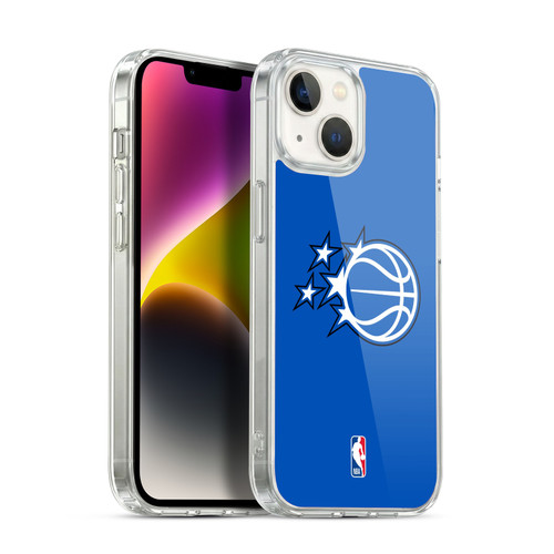 NBA Orlando Magic Logo Blue Soft Gel Case for Apple iPhone 14