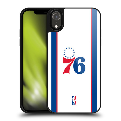 NBA Philadelphia 76ers Logo White Design Gel Armour Case For Apple iPhone XR