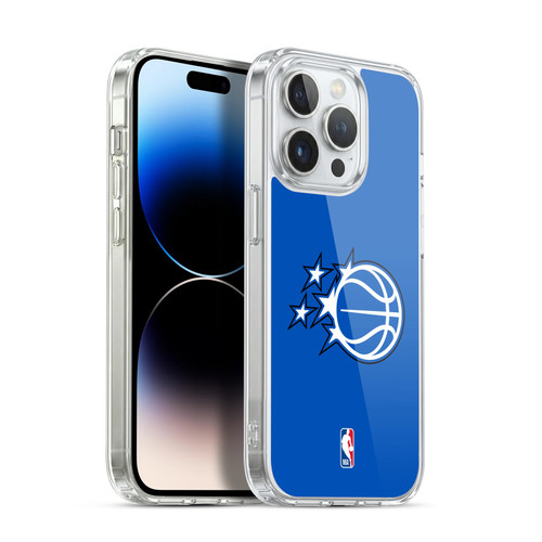 NBA Orlando Magic Logo Blue Soft Gel Case for Apple iPhone 14 Pro & MagSafe