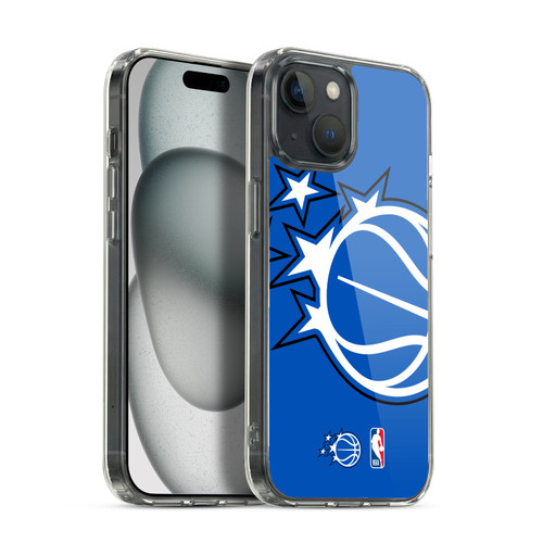 NBA Orlando Magic Logo Oversized Soft Gel Case for Apple iPhone 15 & MagSafe