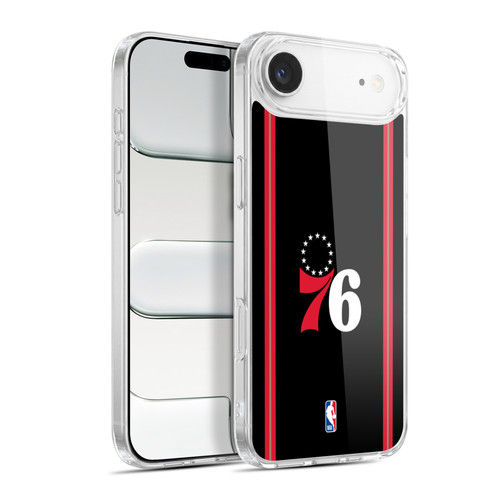 NBA Philadelphia 76ers Logo Retro Design Soft Gel Case for Apple iPhone 17 Air