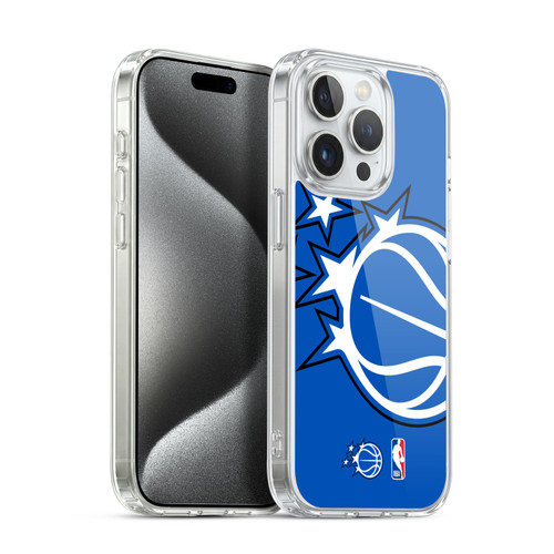 NBA Orlando Magic Logo Oversized Soft Gel Case for Apple iPhone 15 Pro & MagSafe