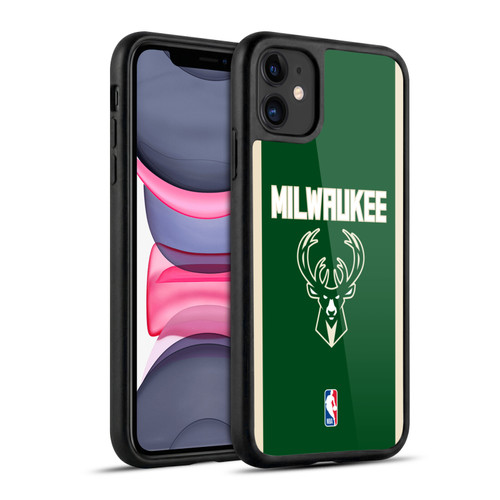 NBA Milwaukee Bucks Logo Green Design Gel Armour Case For Apple iPhone 11