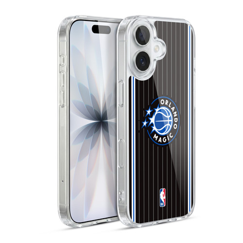 NBA Orlando Magic Logo Black Design Soft Gel Case for Apple iPhone 17