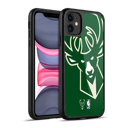 NBA Milwaukee Bucks Logo Oversized Gel Armour Case For Apple iPhone 11