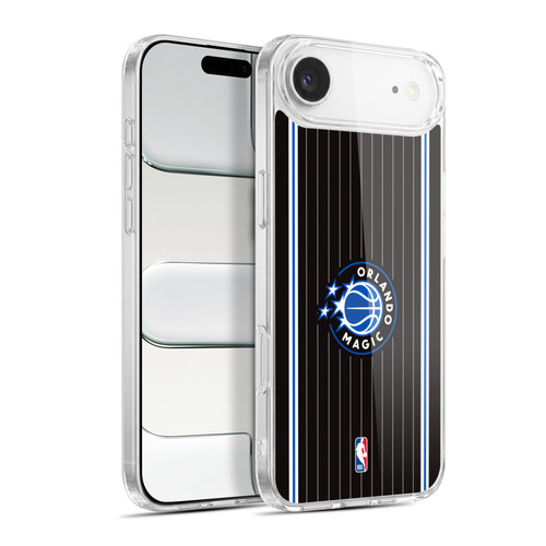 NBA Orlando Magic Logo Black Design Soft Gel Case for Apple iPhone 17 Air