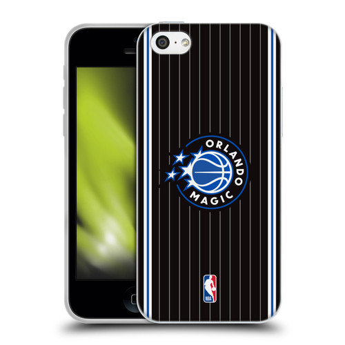 NBA Orlando Magic Logo Black Design Soft Gel Case for Apple iPhone 5c