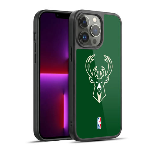 NBA Milwaukee Bucks Logo Green Gel Armour Case For Apple iPhone 13 Pro Max