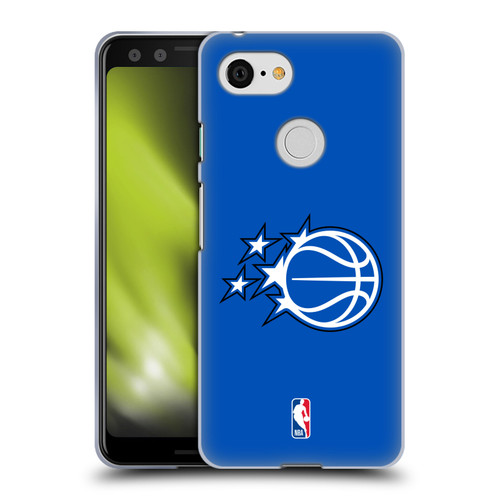 NBA Orlando Magic Logo Blue Soft Gel Case for Google Pixel 3
