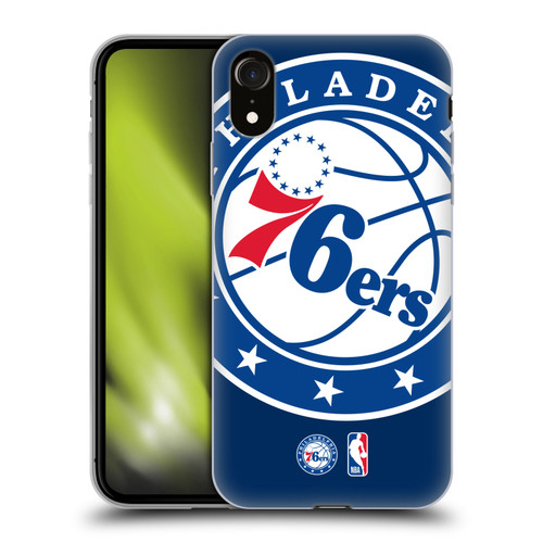 NBA Philadelphia 76ers Logo Oversized Soft Gel Case for Apple iPhone XR