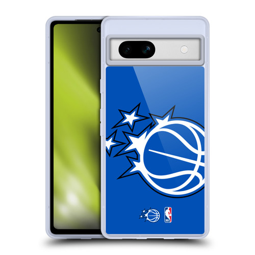 NBA Orlando Magic Logo Oversized Soft Gel Case for Google Pixel 7a