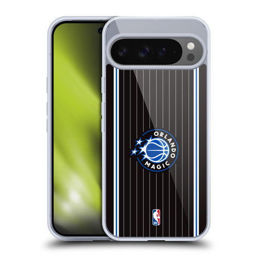 NBA Orlando Magic Logo Black Design Soft Gel Case for Google Pixel 9 Pro XL