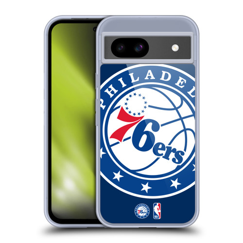 NBA Philadelphia 76ers Logo Oversized Soft Gel Case for Google Pixel 8a