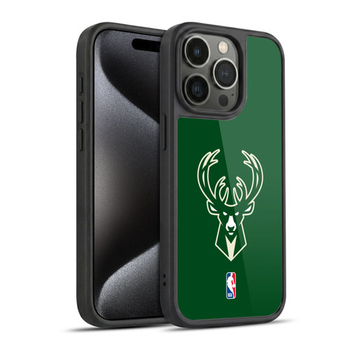 NBA Milwaukee Bucks Logo Green Gel Armour Case For Apple iPhone 15 Pro
