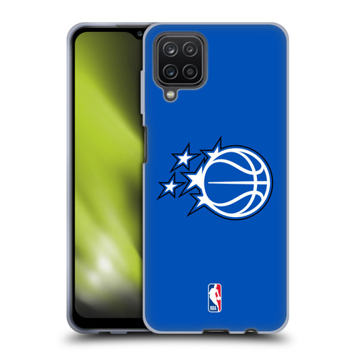 NBA Orlando Magic Logo Blue Soft Gel Case for Samsung Galaxy A12 (2020)