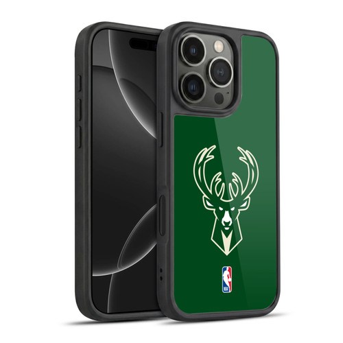 NBA Milwaukee Bucks Logo Green Gel Armour Case For Apple iPhone 16 Pro