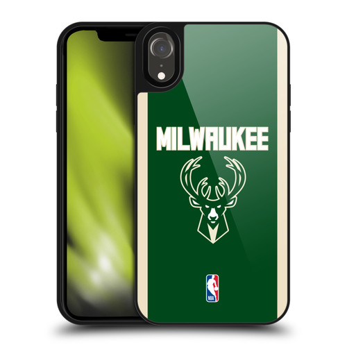 NBA Milwaukee Bucks Logo Green Design Gel Armour Case For Apple iPhone XR