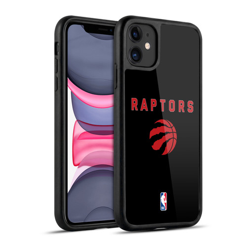 NBA Toronto Raptors Logo Black Design Gel Armour Case For Apple iPhone 11