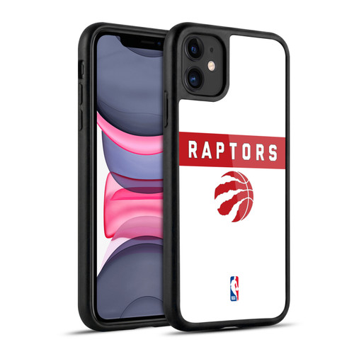 NBA Toronto Raptors Logo White Design Gel Armour Case For Apple iPhone 11