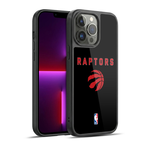 NBA Toronto Raptors Logo Black Design Gel Armour Case For Apple iPhone 13 Pro Max