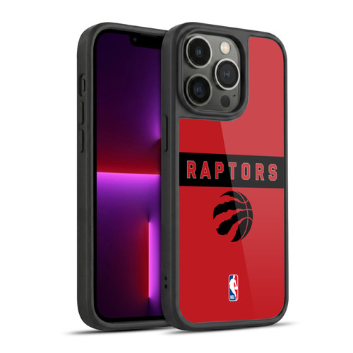 NBA Toronto Raptors Logo Red Design Gel Armour Case For Apple iPhone 13 Pro