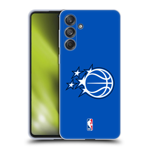 NBA Orlando Magic Logo Blue Soft Gel Case for Samsung Galaxy M55 5G