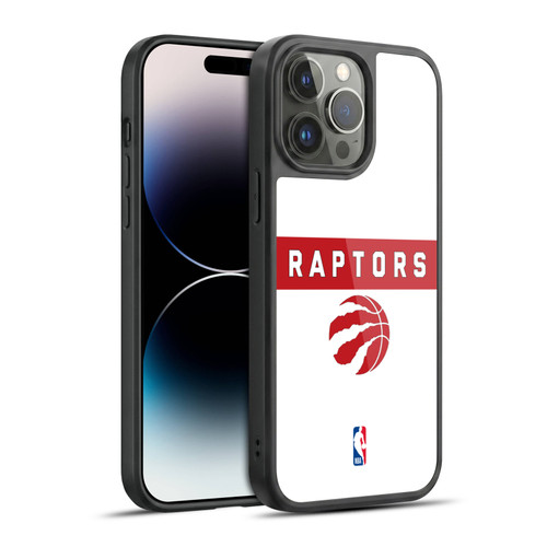 NBA Toronto Raptors Logo White Design Gel Armour Case For Apple iPhone 14 Pro Max