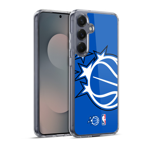 NBA Orlando Magic Logo Oversized Soft Gel Case for Samsung Galaxy S25+ & MagSafe