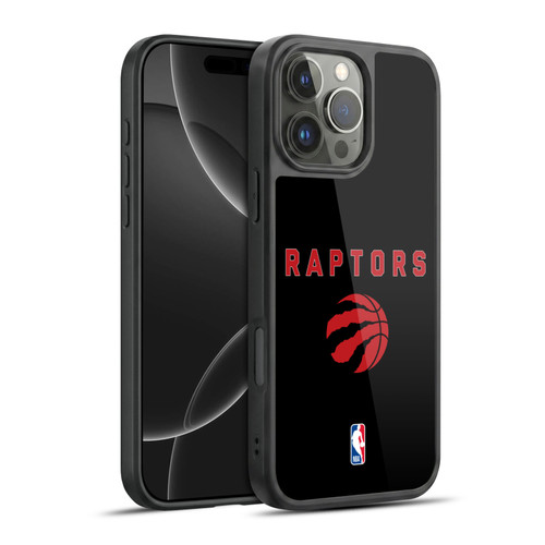 NBA Toronto Raptors Logo Black Design Gel Armour Case For Apple iPhone 16 Pro Max