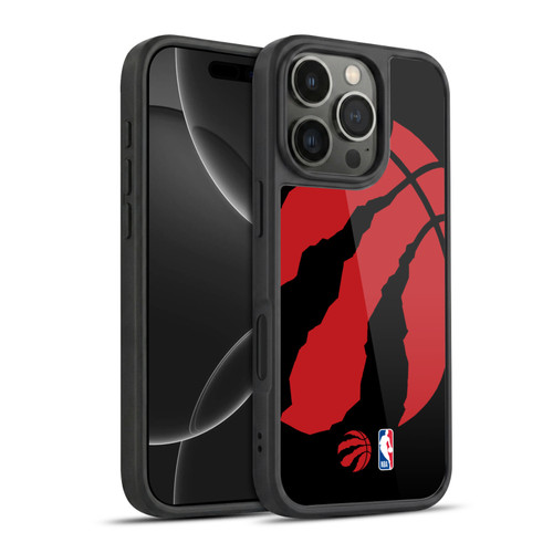 NBA Toronto Raptors Logo Oversized Gel Armour Case For Apple iPhone 16 Pro
