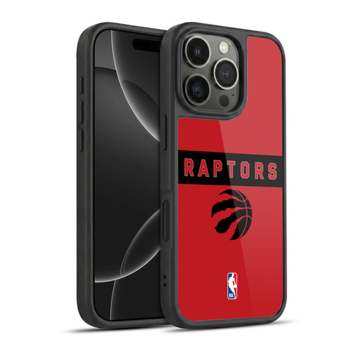 NBA Toronto Raptors Logo Red Design Gel Armour Case For Apple iPhone 16 Pro