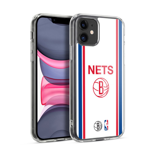 NBA Brooklyn Nets Logo Retro Design Soft Gel Case for Apple iPhone 11