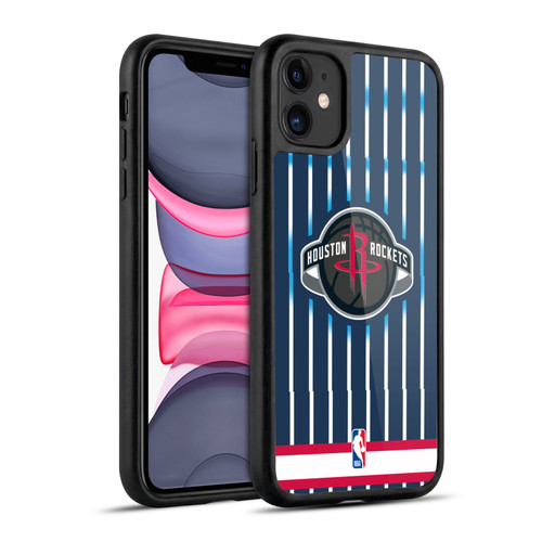 NBA Houston Rockets Logo Retro Design Gel Armour Case For Apple iPhone 11