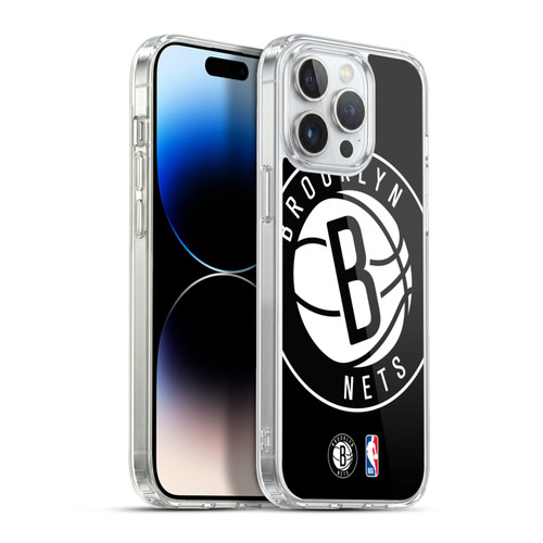 NBA Brooklyn Nets Logo Oversized Soft Gel Case for Apple iPhone 13 Pro Max & MagSafe