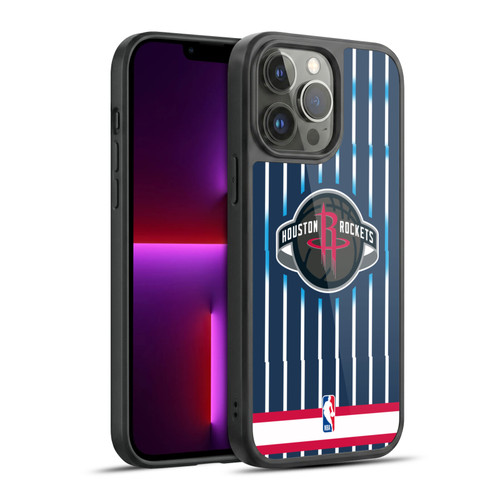 NBA Houston Rockets Logo Retro Design Gel Armour Case For Apple iPhone 13 Pro Max