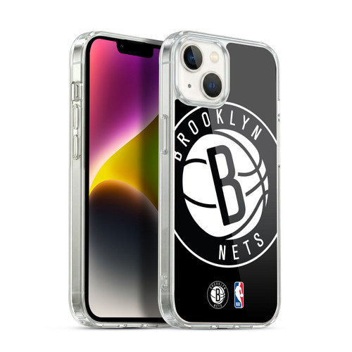 NBA Brooklyn Nets Logo Oversized Soft Gel Case for Apple iPhone 14 Plus & MagSafe