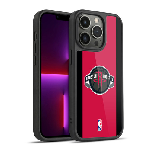 NBA Houston Rockets Logo Red Design Gel Armour Case For Apple iPhone 13 Pro