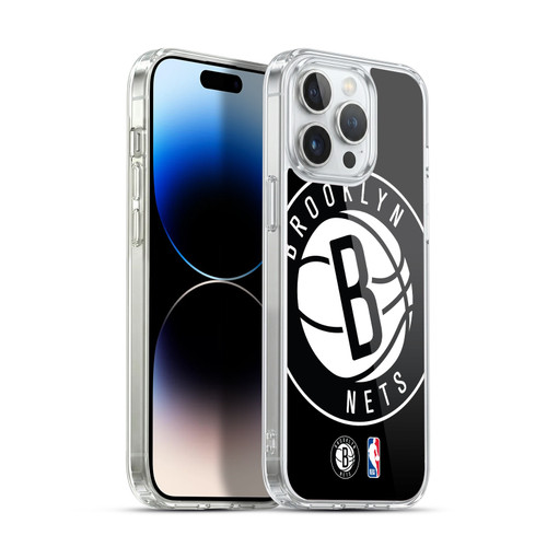 NBA Brooklyn Nets Logo Oversized Soft Gel Case for Apple iPhone 14 Pro Max & MagSafe