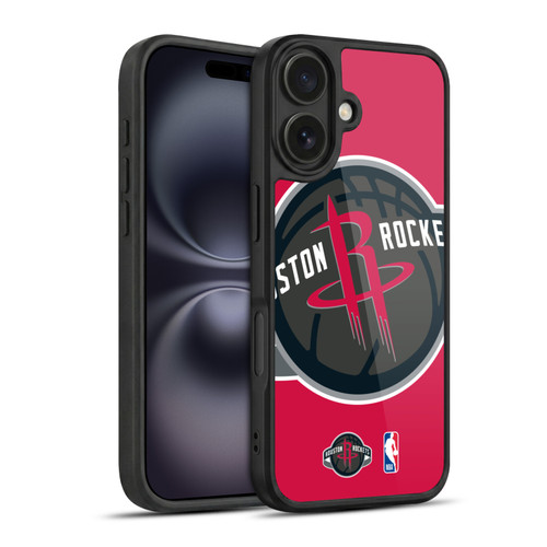 NBA Houston Rockets Logo Oversized Gel Armour Case For Apple iPhone 16