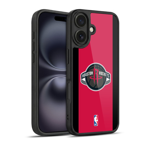 NBA Houston Rockets Logo Red Design Gel Armour Case For Apple iPhone 16