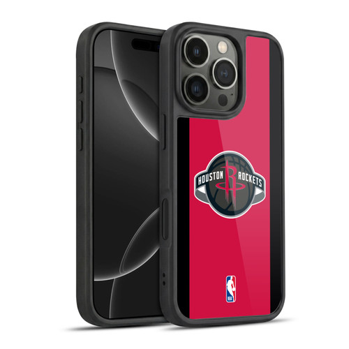 NBA Houston Rockets Logo Red Design Gel Armour Case For Apple iPhone 16 Pro
