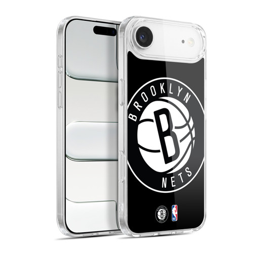 NBA Brooklyn Nets Logo Oversized Soft Gel Case for Apple iPhone 17 Air