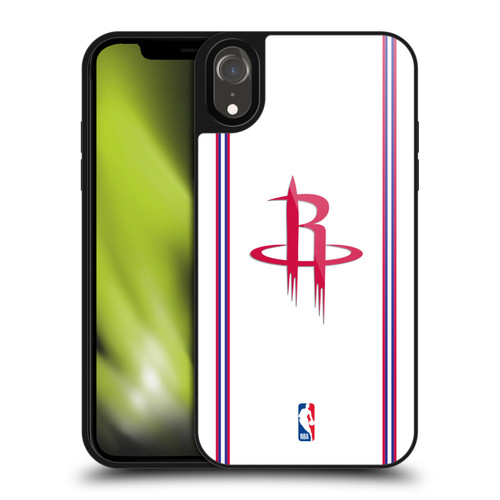 NBA Houston Rockets Logo White Design Gel Armour Case For Apple iPhone XR
